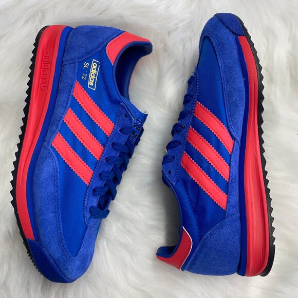 Adidas SL72 Blue Bright Red Mens Shoes IG4648 NEW Multi Sz - Picture 4 of 4